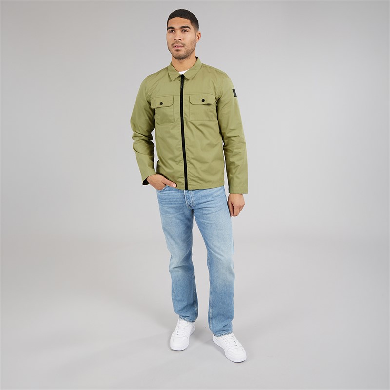 Avant Garde Mens Arden Overshirt Sage