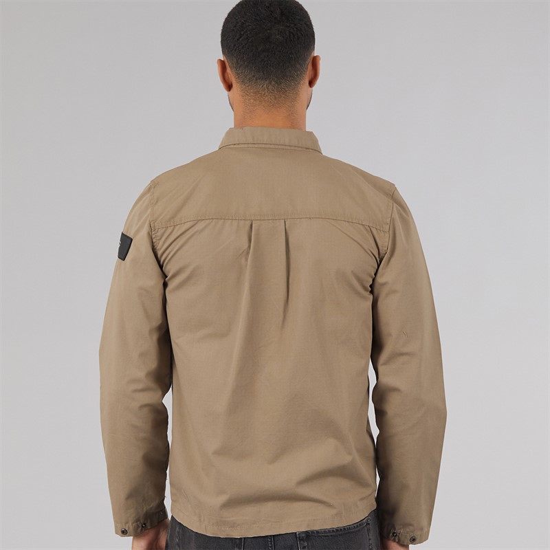 Avant Garde Mens Arden Overshirt Mink