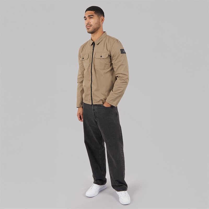 Avant Garde Mens Arden Overshirt Mink