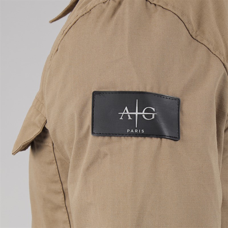 Avant Garde Mens Arden Overshirt Mink