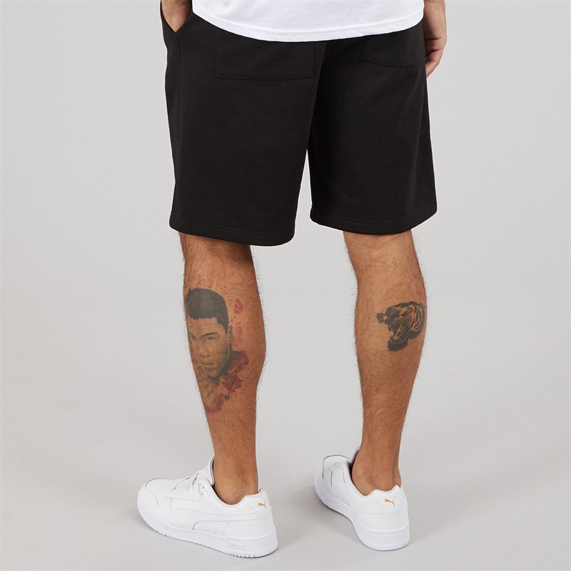 Avant Garde Mens Straight Leg Shorts Black