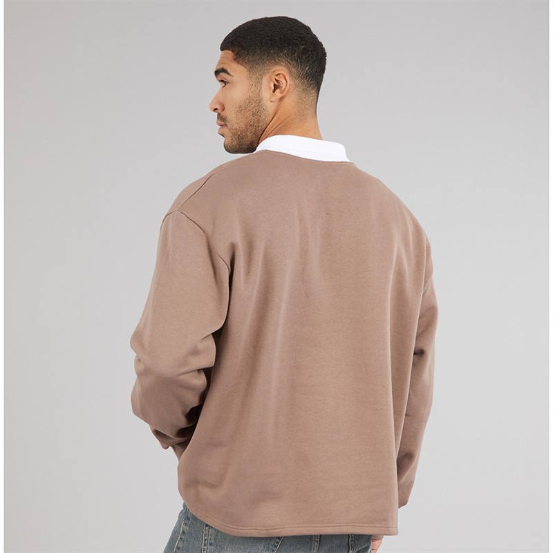 Avant Garde Mens Symbol Rugby Shirt Mink