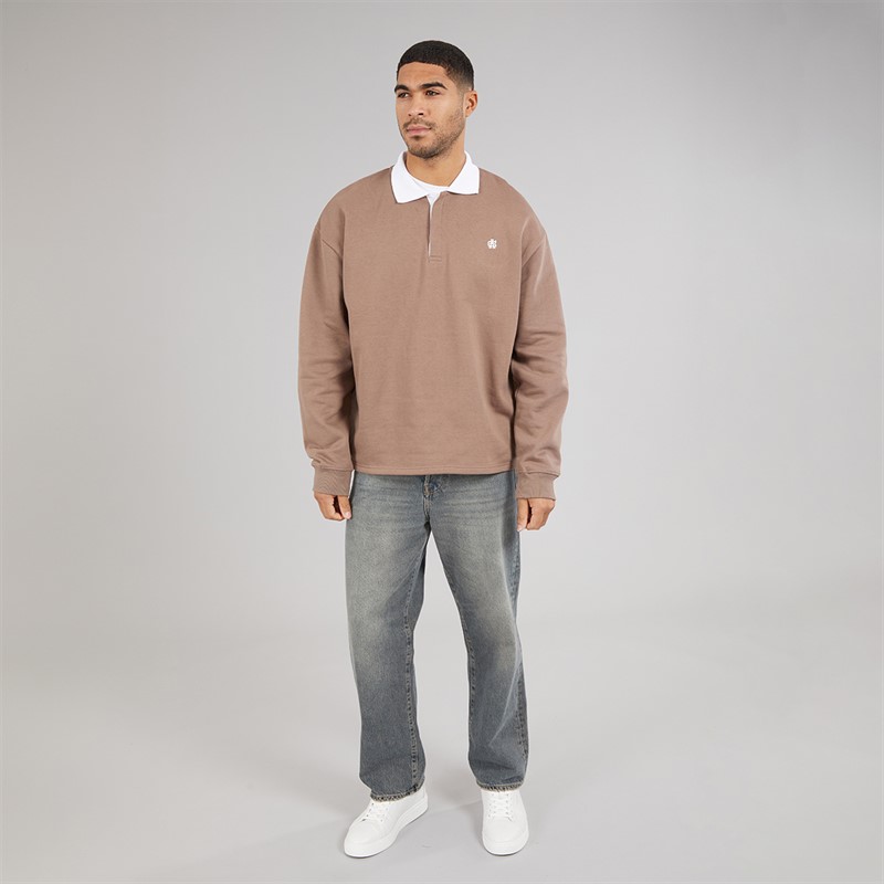 Avant Garde Mens Symbol Rugby Shirt Mink