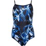 Arena Junior Night Lights Swimsuit Black/White