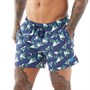 Arena Mens Fantasy Swim Shorts Navy/White/Green