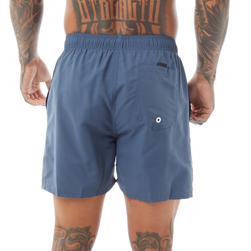 Buy Arena Mens Fundamentals Boxers Swim Shorts Shark/Yellow Star