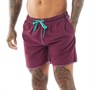 Arena Herrer Fundamentals Solid Boxer Svømme Shorts Vinrød