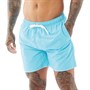 Arena Shorts de Bain Fundamentals Solid Boxer Homme Aqua