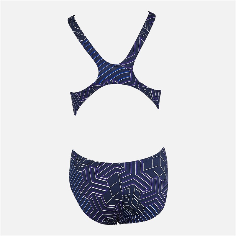 Arena Girls Kikko Pro Back Swimsuit Navy/Multi
