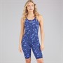 Arena Womens Printed Full Body Swimsuit Navy/Multi