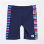 Arena Junior Boys Racing Stripe Jammer Swimming Trunks Navy/Multi