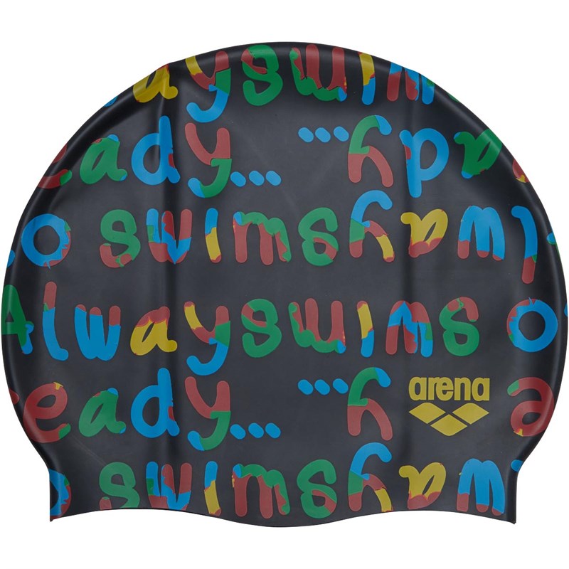 Buy arena Kids Printed Swim Cap Black