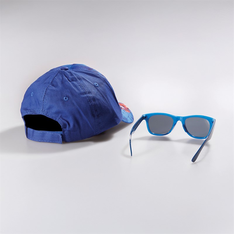AVENGERS Boys Sunglasses And Cap Set Blue