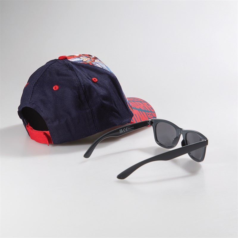 AVENGERS Boys Sunglasses And Cap Set Blue
