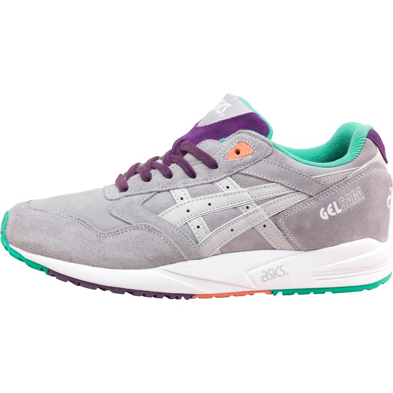 Buy Asics Tiger Mens Gel Saga Pack Trainers Grey