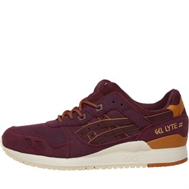 Asics Tiger Męskie Gel Lyte III Winter Pack Trampki Purpurowy
