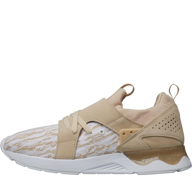Buy Asics Tiger Mens Gel Lyte V Sanze Knit Trainers White