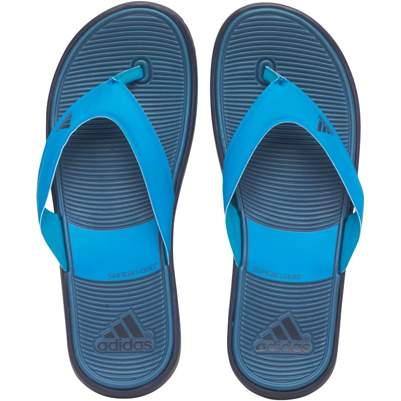 adidas cloud flip flops