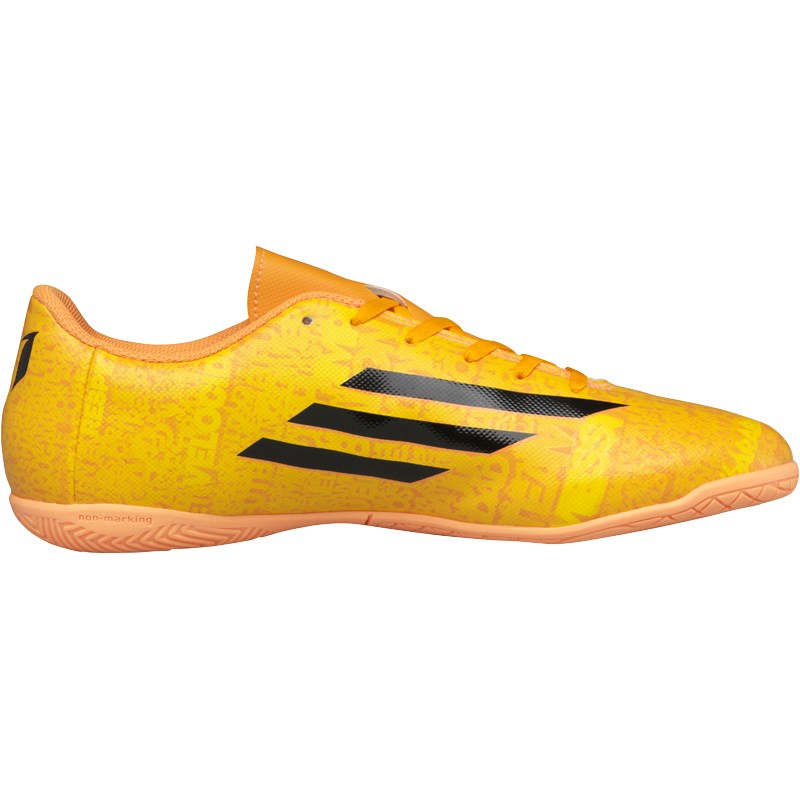 Buy adidas Mens F5 Messi Indoor Football Boots Solid Gold/Black/Black