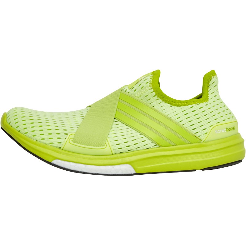 Buy adidas Womens Climachill Sonic Boost Neutral Running Shoes Light ... adidas Womens Climachill Sonic Boost Neutral Running Shoes Light Flash Yellow/White