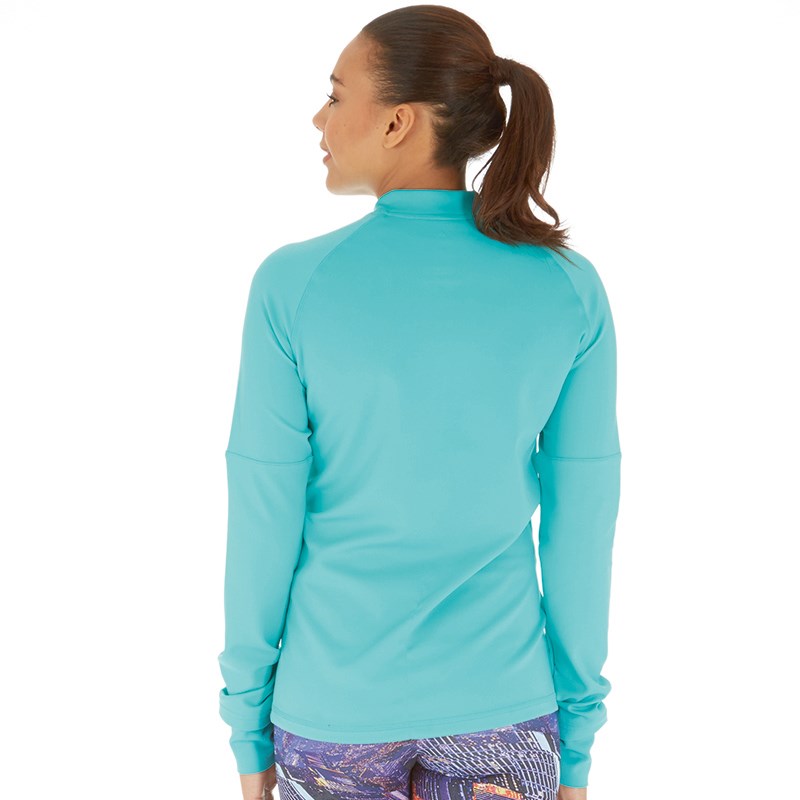 Buy adidas Womens Supernova Storm 1/2 Zip Running Top Vivid Mint