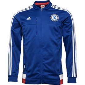 adidas Herren CFC Anthem Power Training Top Blau Chelsea Jacke Anthem BlauWeißRot |