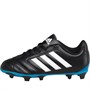 adidas Junior Goletto V FG Football Boots Core Black/White/Solar Blue