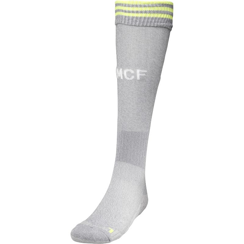 adidas RMCF Real Madrid Away Socks Grey/Solar Yellow at MandMDirect.com adidas RMCF Real Madrid Away Socks Grey/Solar Yellow.