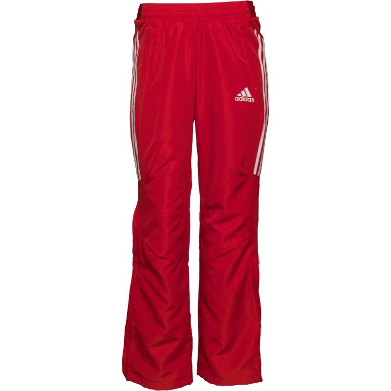 Buy adidas Womens 3 Stripe Track Pants Collegiate Red