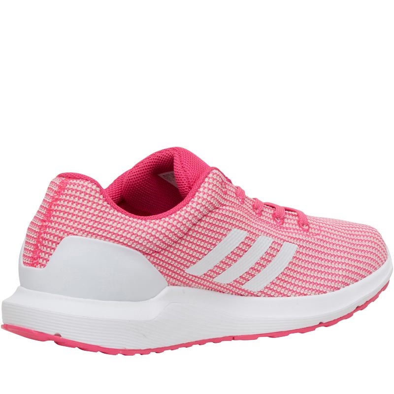 Buy adidas Womens Cosmic Cloudfoam Neutral Running Shoes Shock Pink ...