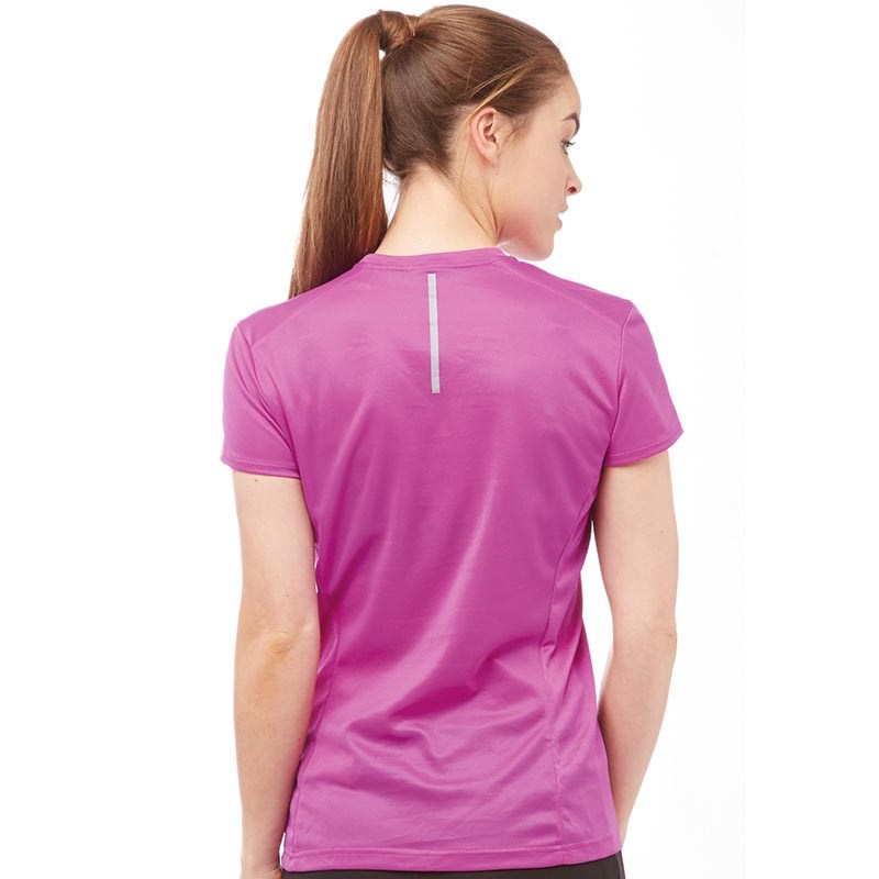 adidas Dames Response ClimaLite T Shirt Paars adidas Dames Response ClimaLite T Shirt Paars