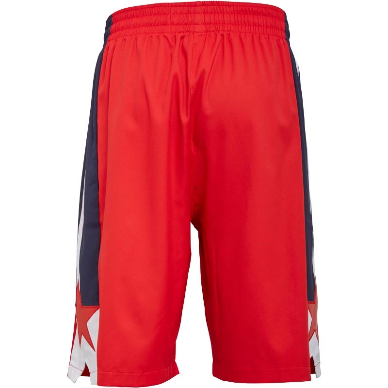 adidas Herren Houston Rockets NBA Swingman Basketball Shorts Rot