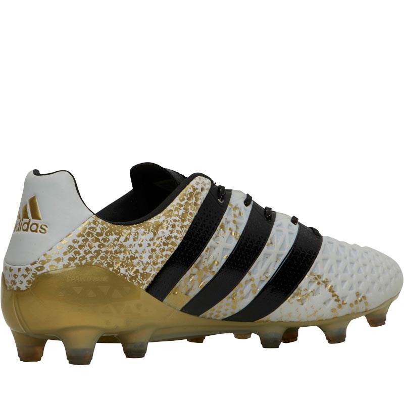 adidas football boots gold and white