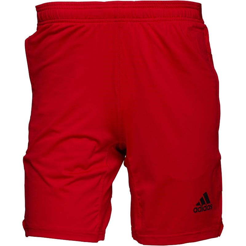 adidas Herren Speedbreaker Climalite Prime Shorts Rot adidas Herren Speedbreaker Climalite Prime Shorts Rot