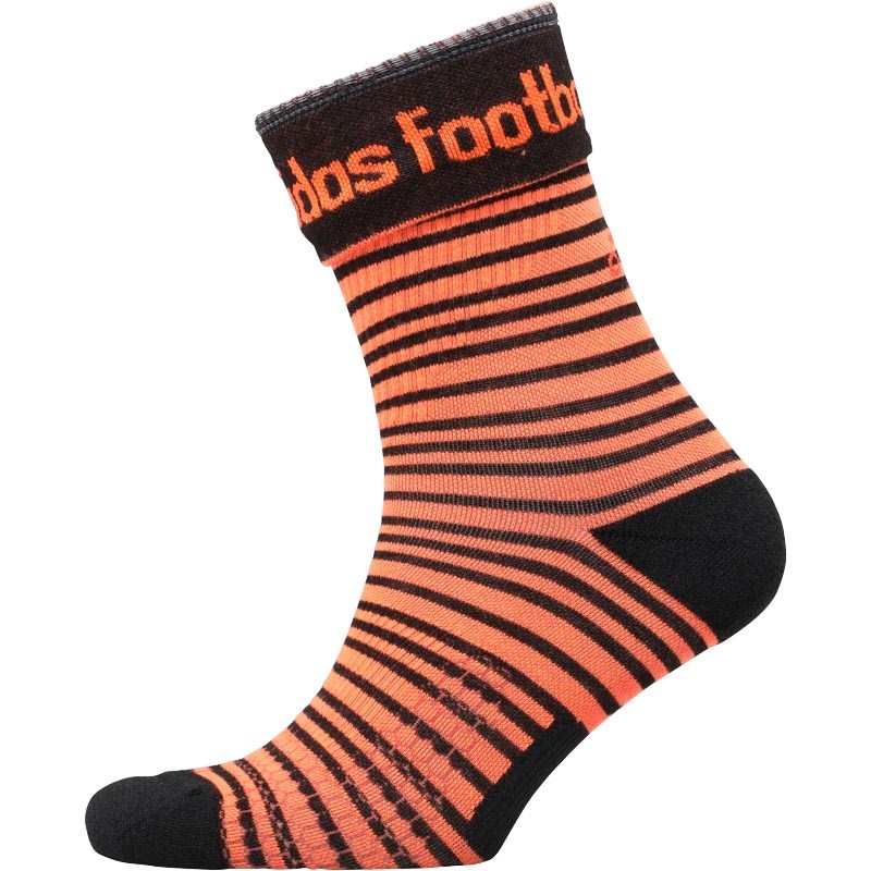 Buy adidas Football Icon Crew Socks Black/Orange/Solar Red