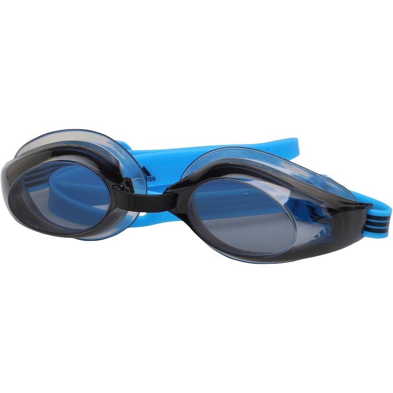 Buy adidas Aquastorm One Piece Swimming Goggles Black/Smoke/Shock Blue