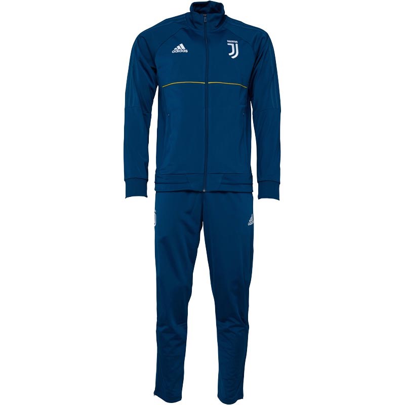Buy adidas Mens Juventus Presentation Tracksuit Blue Night ...