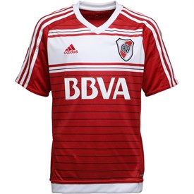 Adidas Junior Carp River Plate Away Shirt Power Redwhite adidas kopen in de aanbieding