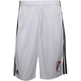 Adidas Heren Carp River Plate Home Basketbal Short Wit adidas kopen in de aanbieding