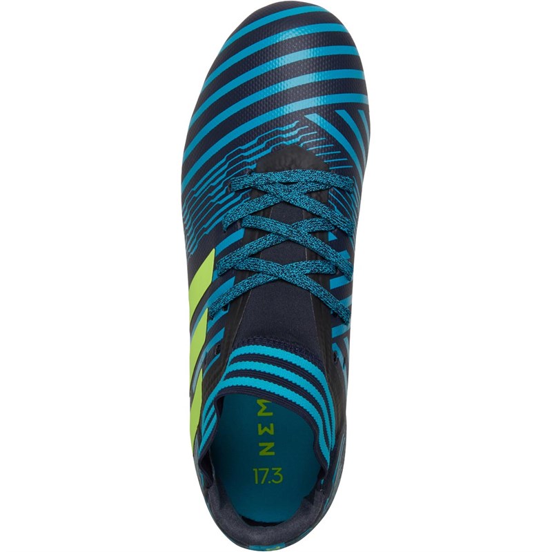 Nemeziz De 3 Foot 17 Fg Adidas Sarcelle Junior Bleu Chaussures wnk8OP0