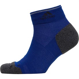 Image of adidas Running Energy Thin Ankle Socks One Pair Mystery Ink/Dark Grey Heather/Black