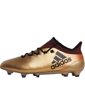 adidas X 17.1 FG Voetbalschoenen Donkergoud