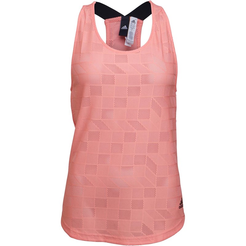 Buy adidas Womens Mesh Tank Top Pink