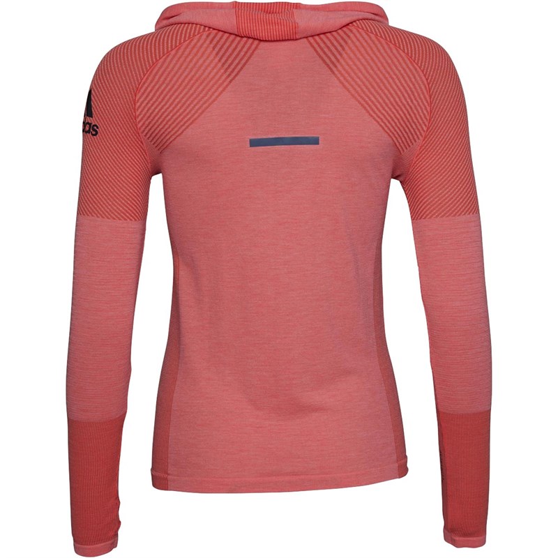 coral adidas sweatshirt