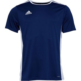 Adidas Heren Entrada 18 T Shirt Marineblauw adidas kopen in de aanbieding