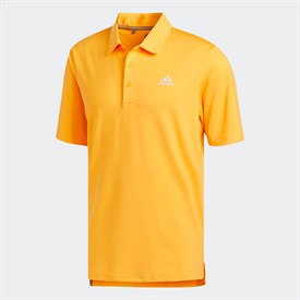 Adidas Heren Golf Ultimate365 Solid Polo Oranje adidas kopen in de aanbieding