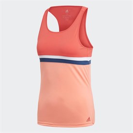 Adidas Dames Club Mouwloze Top Koraalroze adidas kopen in de aanbieding