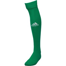 Image of adidas Santos 3 Stripe Football Socks Green/White