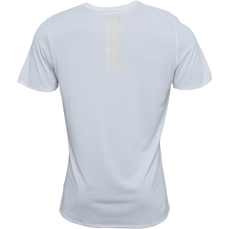 Buy adidas Mens Supernova Reflective Running TShirt Cloud White