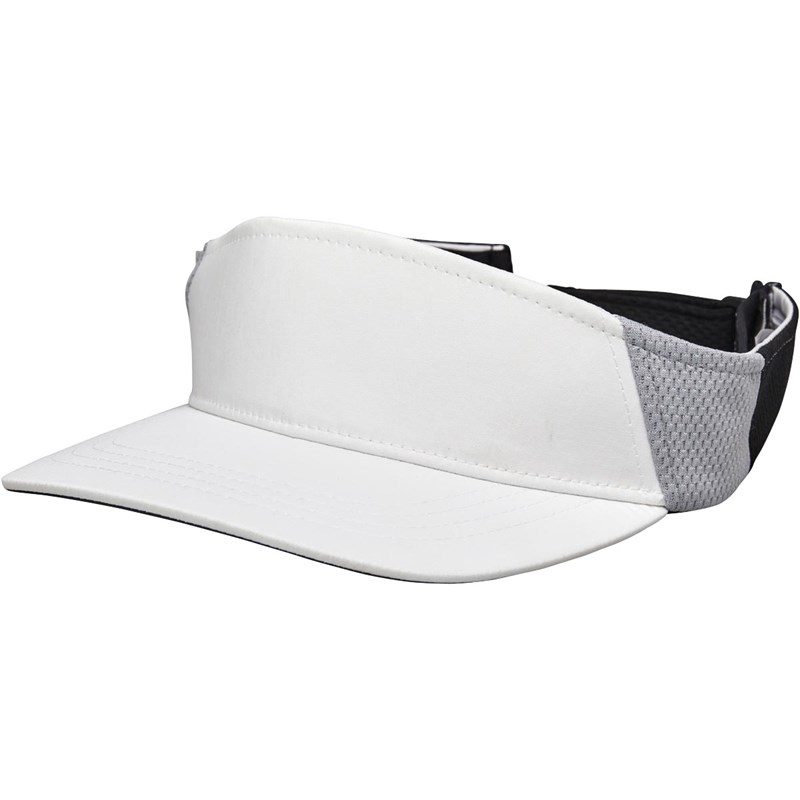adidas Heren Low Crown Golf Visor Pet Wit